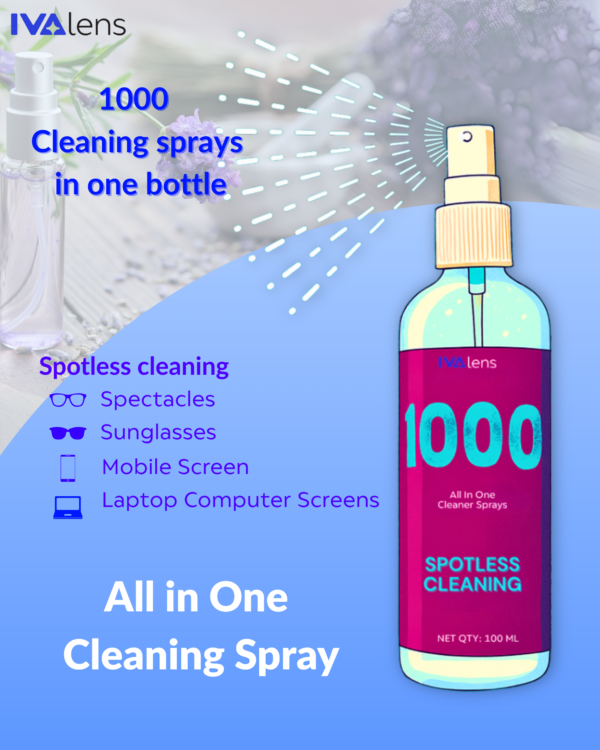 Ivalens 1000  lens Cleaner spray - Image 2