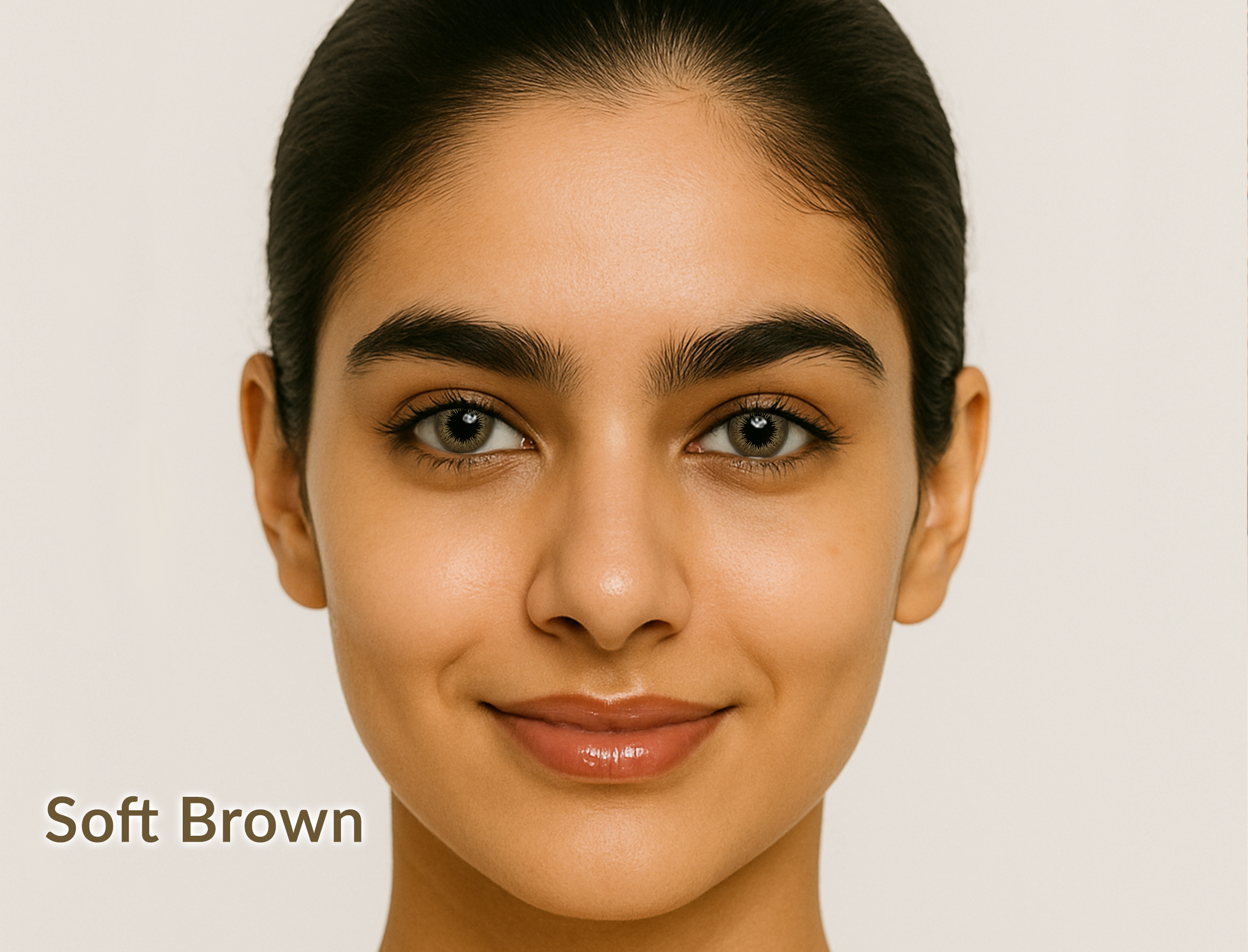 Ivalens Monthly Color- Soft Brown 2 lens pack