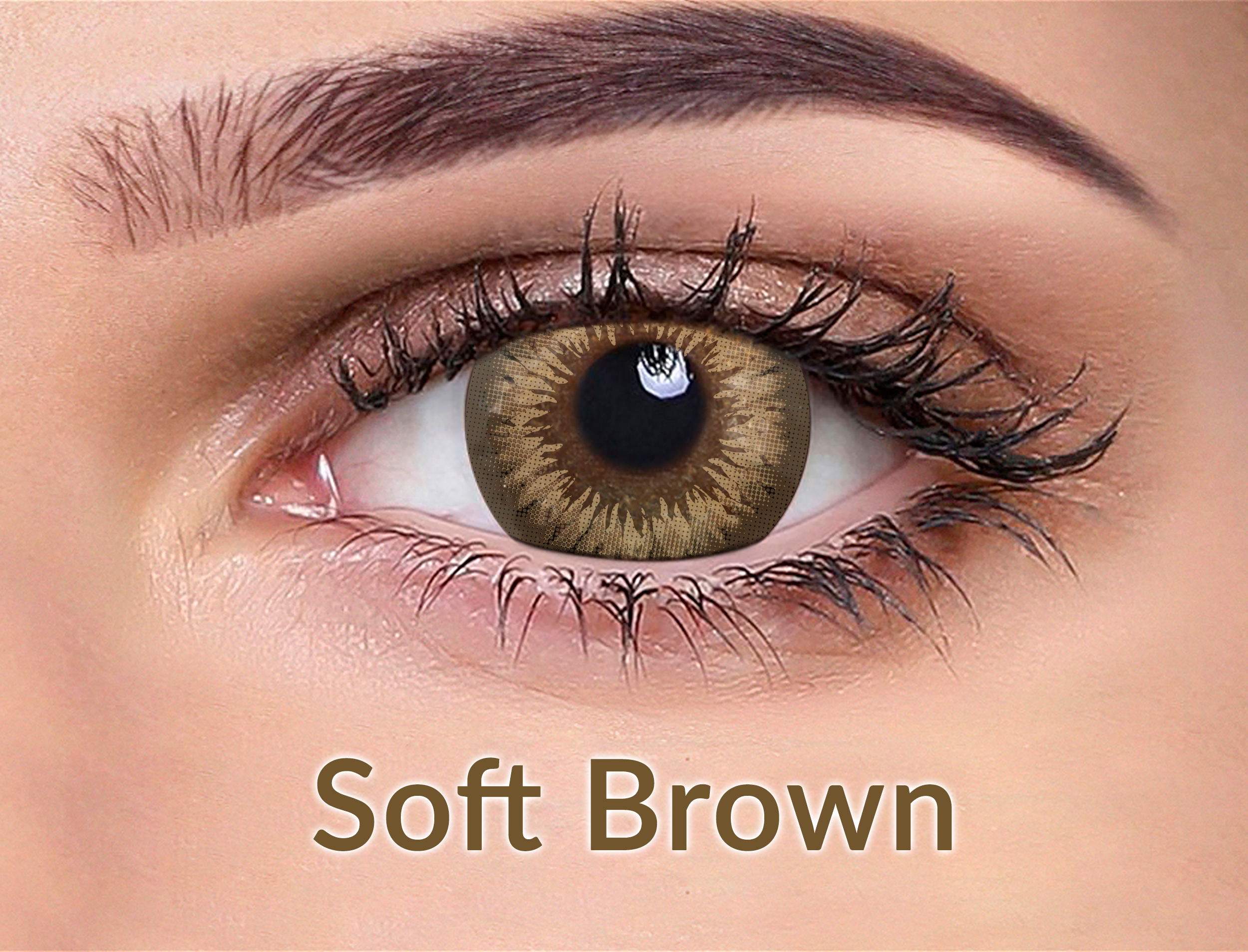 Ivalens Monthly Color- Soft Brown 2 lens pack - Image 3