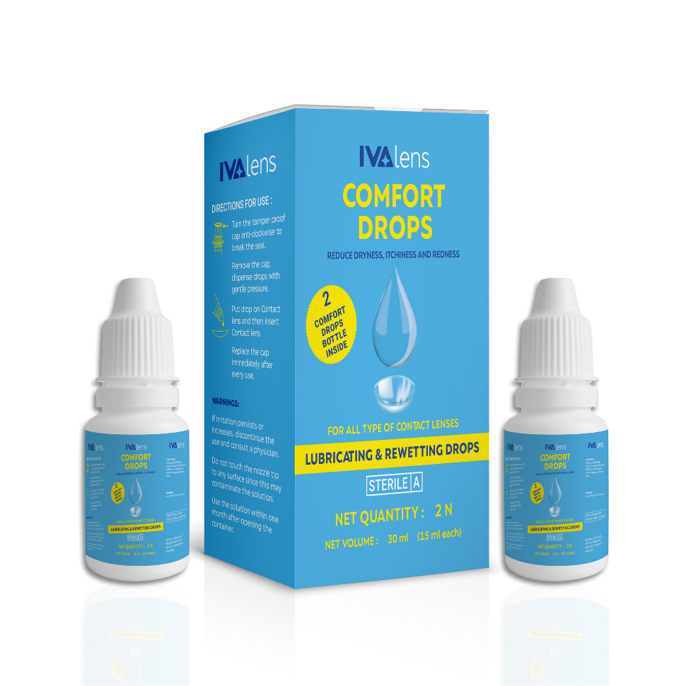 IvaLens Comfort Eye Drops – Advanced Lubricating Drops for Dry Eyes