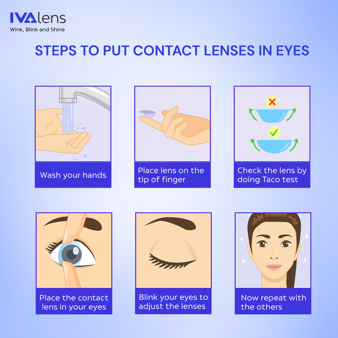 Ivalens Monthly Color Contact lens-(Deep Blue) - Image 2