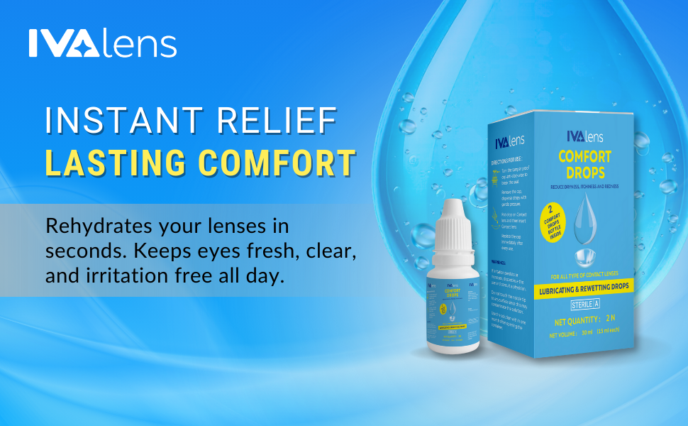 IvaLens Comfort Eye Drops – Advanced Lubricating Drops for Dry Eyes - Image 5