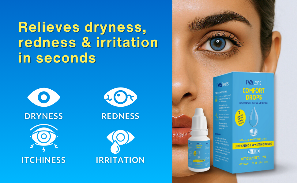IvaLens Comfort Eye Drops – Advanced Lubricating Drops for Dry Eyes - Image 4