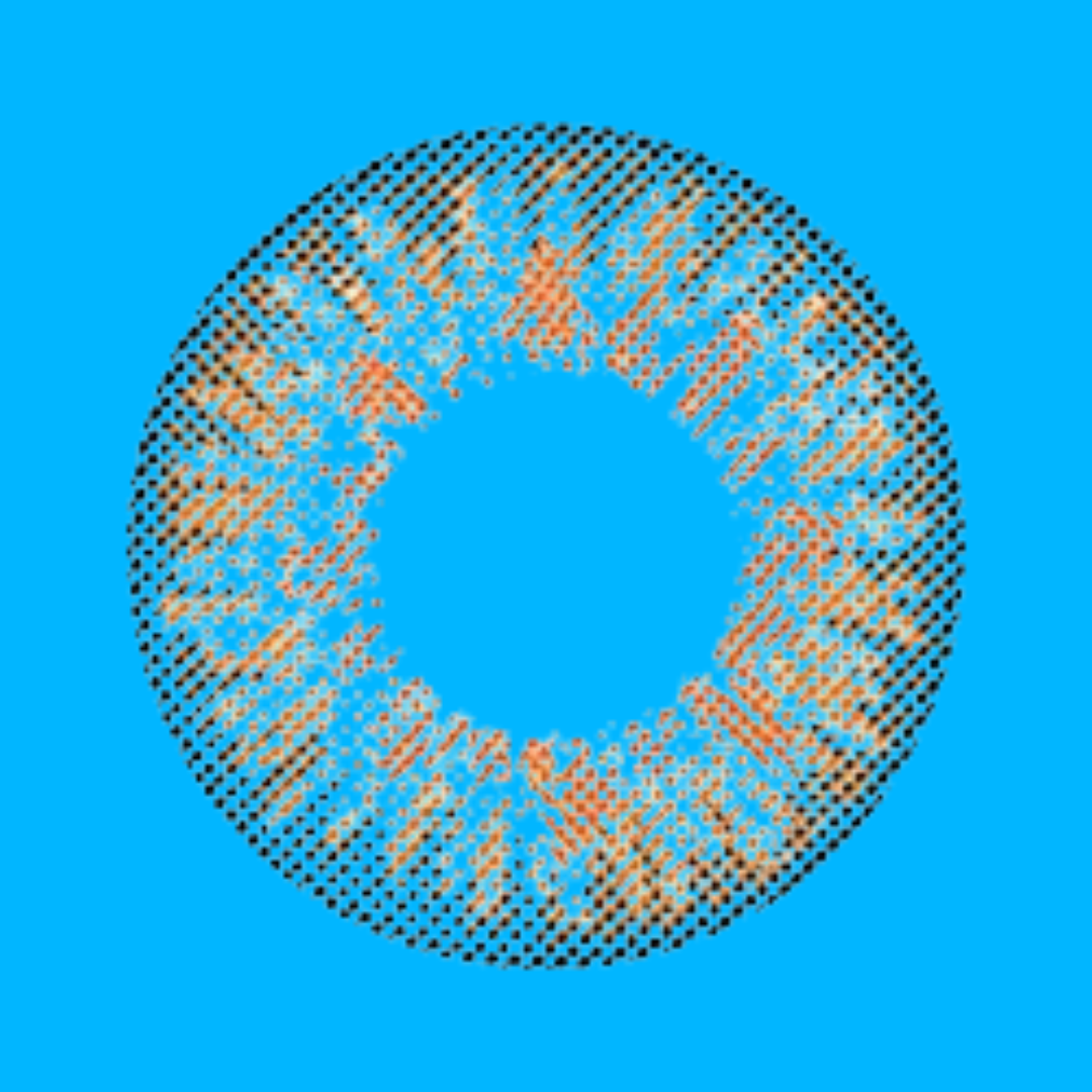 Ivalens Monthly Color Contact lens-(Brown) - Image 3