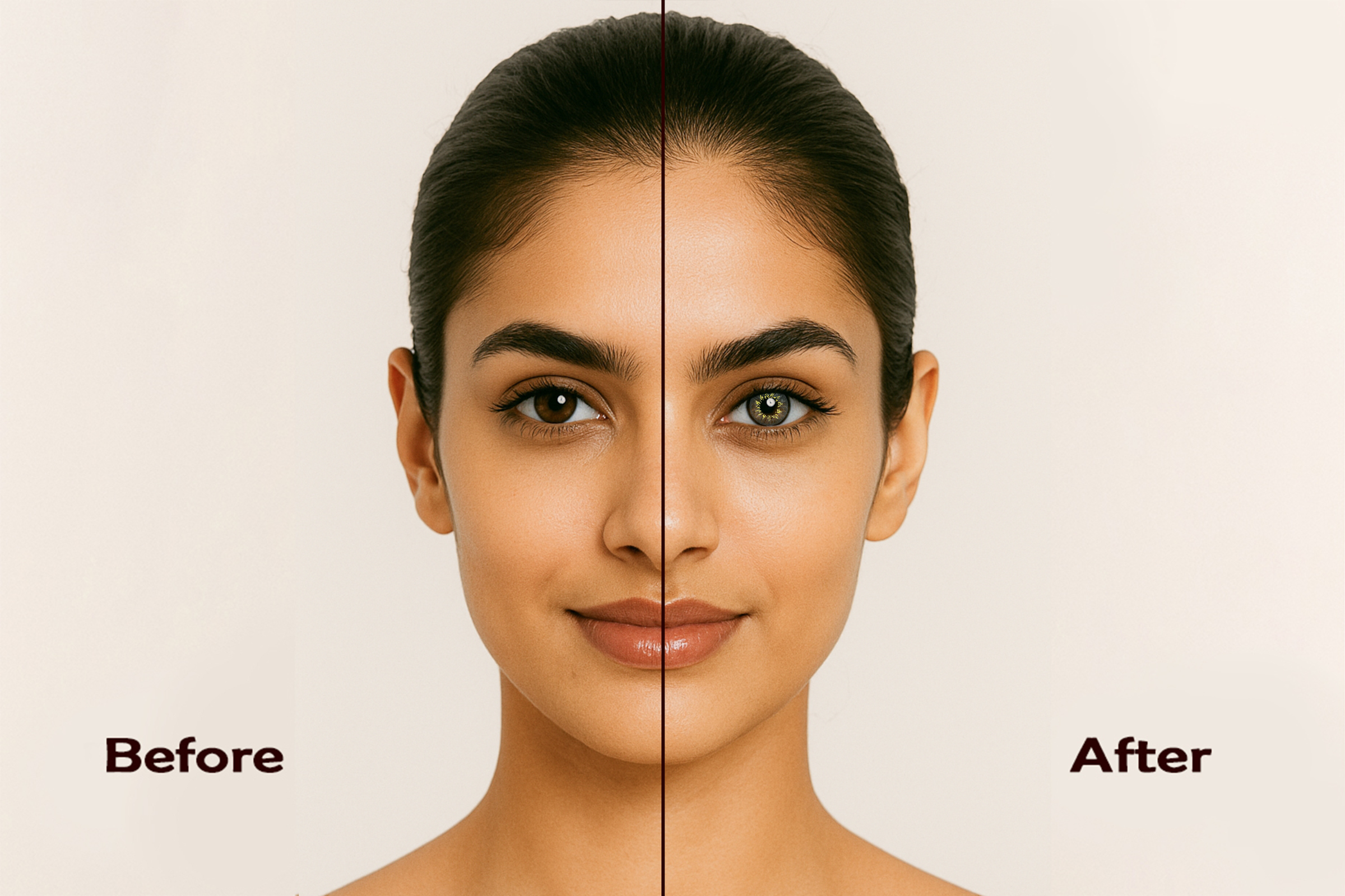 Ivalens Monthly Color Contact lens-(Dark Grey)