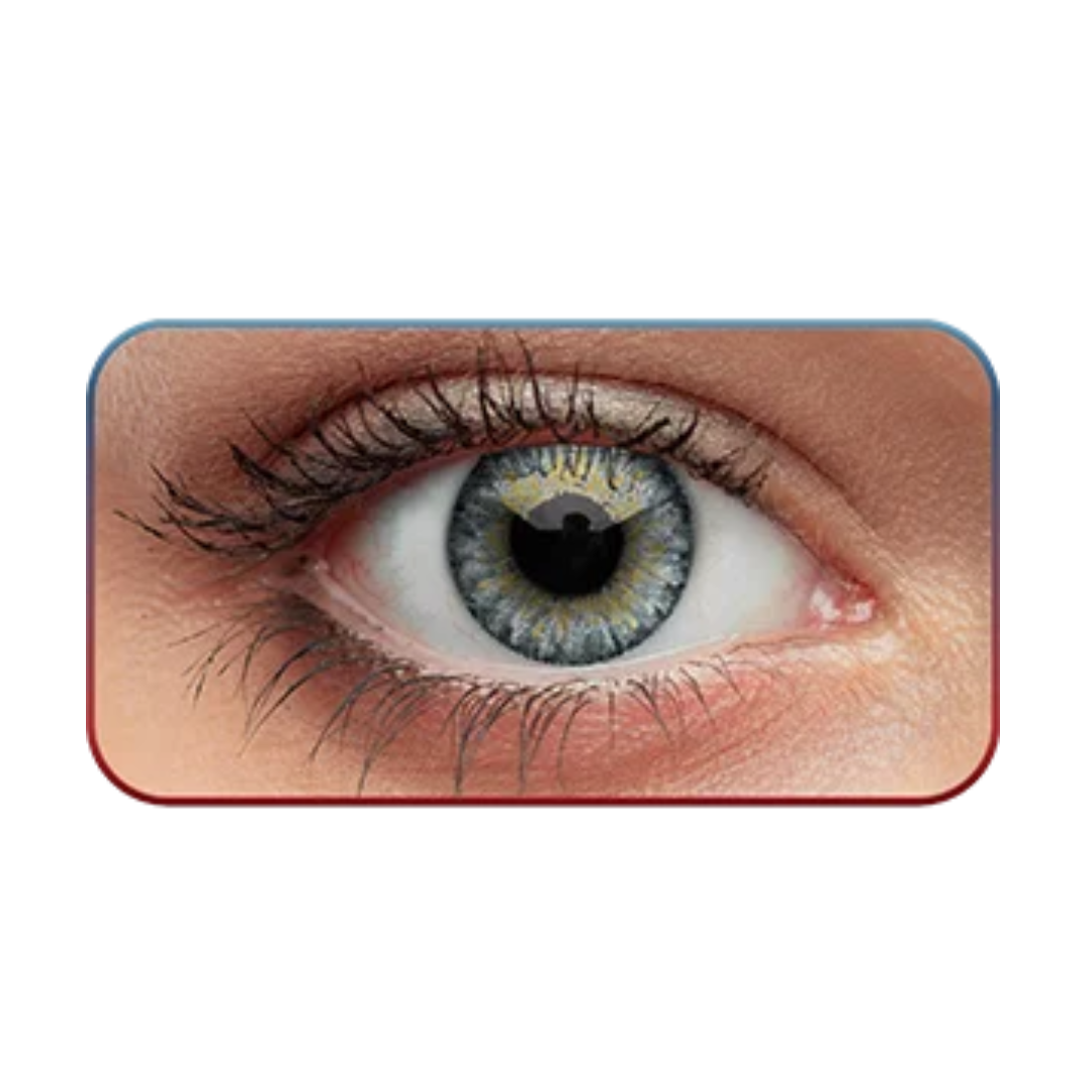Ivalens Monthly Color Contact lens-(Dark Grey) - Image 7