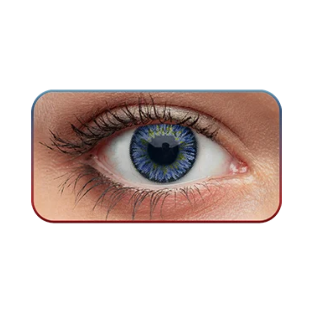 Ivalens Monthly Color Contact lens-(Deep Blue) - Image 7