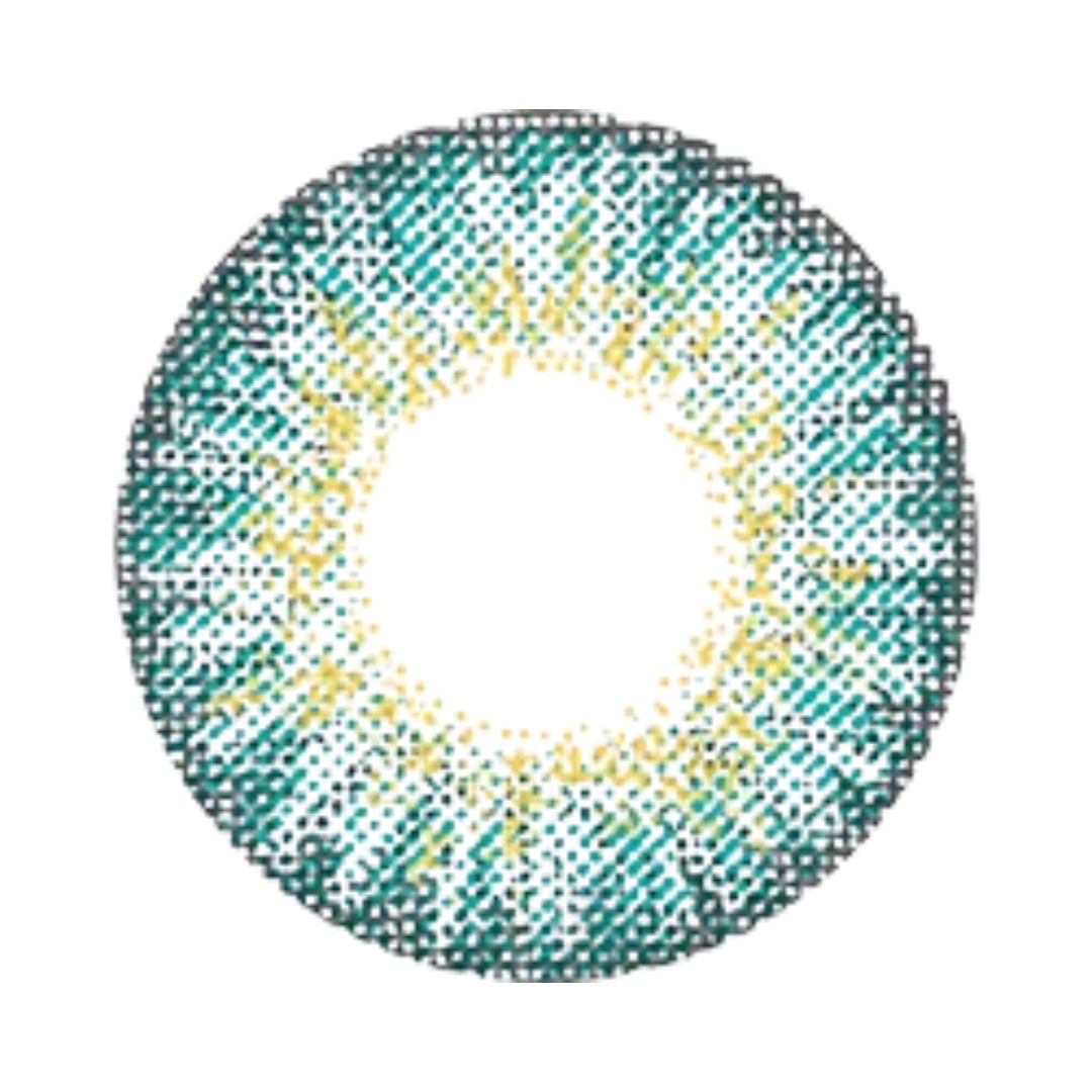 Ivalens Monthly Color Contact lens-(Turquoise) - Image 7