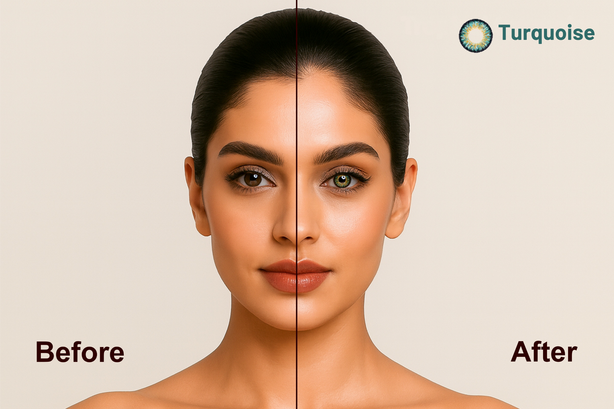 IVALens Color Toric Contact Lens- Turquoise - Image 2