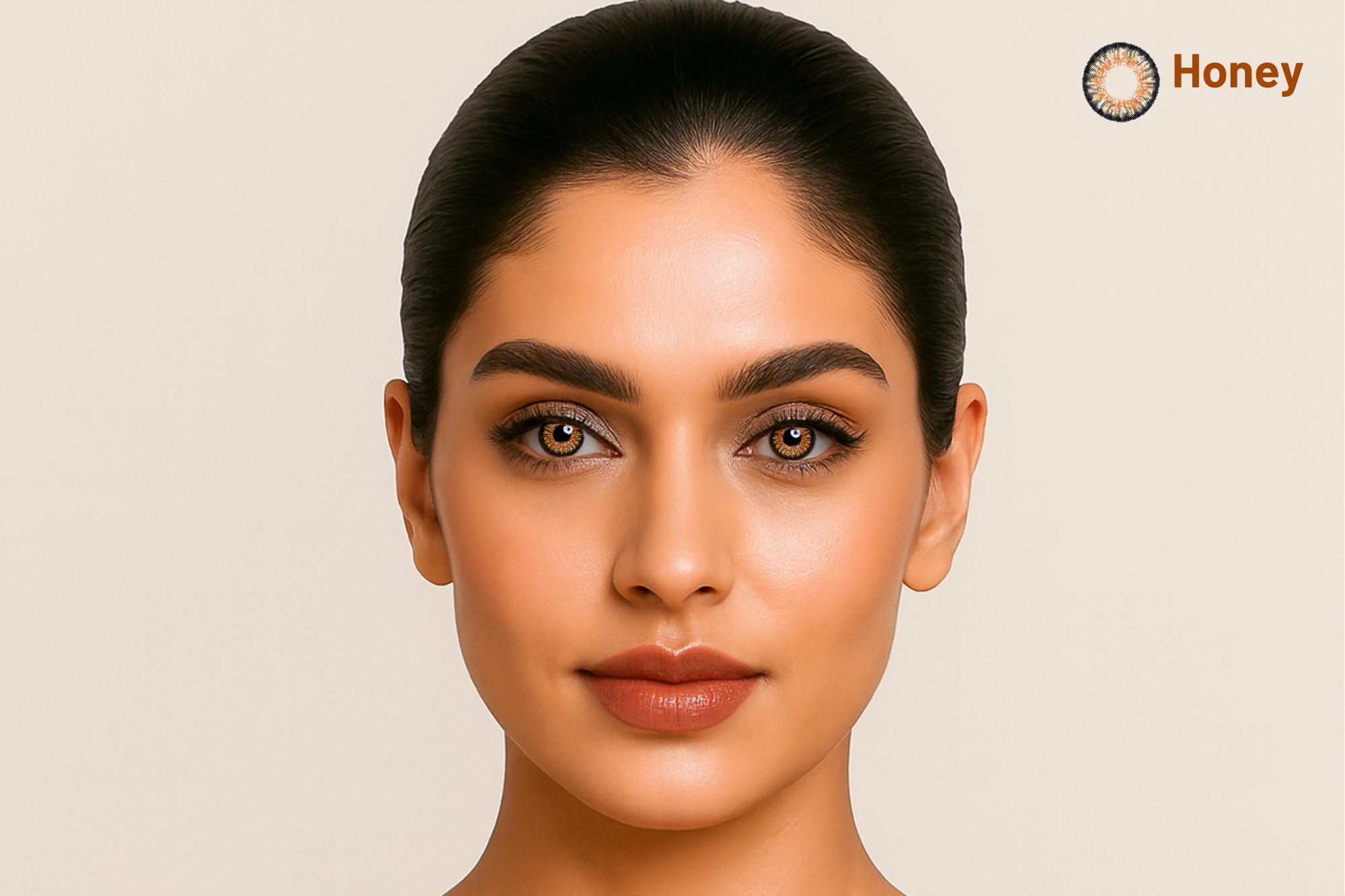 IVALens Color Toric Contact Lens- Honey